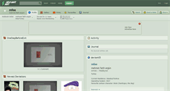 Desktop Screenshot of mfee.deviantart.com