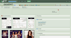 Desktop Screenshot of charmed556677.deviantart.com
