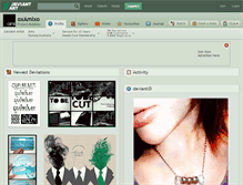 Tablet Screenshot of oxamixo.deviantart.com