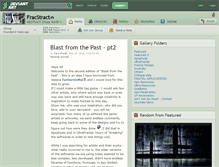 Tablet Screenshot of fracstract.deviantart.com