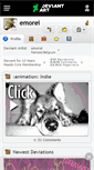Mobile Screenshot of emorei.deviantart.com