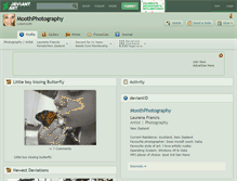 Tablet Screenshot of moothphotography.deviantart.com