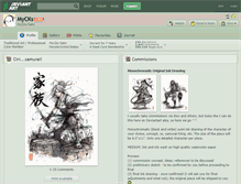 Tablet Screenshot of mycks.deviantart.com