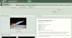 Desktop Screenshot of jesterdev.deviantart.com