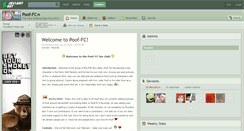 Desktop Screenshot of poof-fc.deviantart.com
