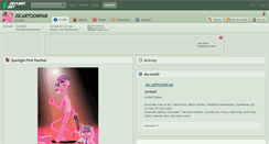 Desktop Screenshot of jscartoonfan.deviantart.com