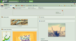 Desktop Screenshot of hmsk11.deviantart.com