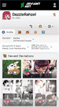 Mobile Screenshot of dazzlerahzel.deviantart.com