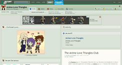 Desktop Screenshot of anime-love-triangles.deviantart.com