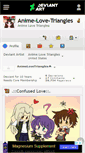 Mobile Screenshot of anime-love-triangles.deviantart.com