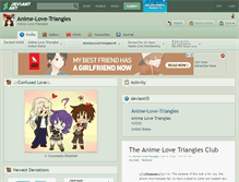 Tablet Screenshot of anime-love-triangles.deviantart.com