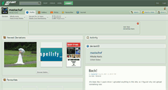 Desktop Screenshot of mastachef.deviantart.com