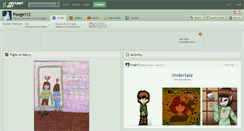 Desktop Screenshot of foxgirl12.deviantart.com