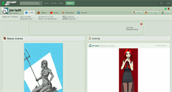 Desktop Screenshot of joe-tachi.deviantart.com