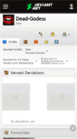 Mobile Screenshot of dead-godess.deviantart.com