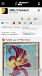 Mobile Screenshot of little-shinikami.deviantart.com