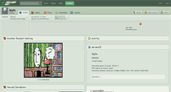 Desktop Screenshot of laylo.deviantart.com