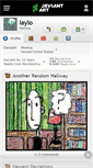 Mobile Screenshot of laylo.deviantart.com