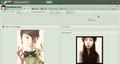 Desktop Screenshot of ellenmariecurie.deviantart.com