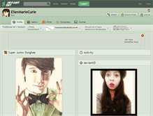 Tablet Screenshot of ellenmariecurie.deviantart.com