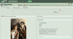 Desktop Screenshot of frauluminara.deviantart.com