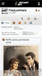 Mobile Screenshot of frauluminara.deviantart.com