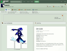 Tablet Screenshot of kaiichi.deviantart.com