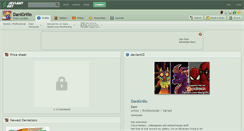 Desktop Screenshot of danigrillo.deviantart.com