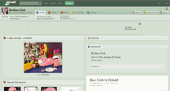 Desktop Screenshot of da-buu-club.deviantart.com