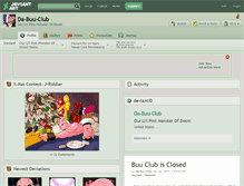 Tablet Screenshot of da-buu-club.deviantart.com