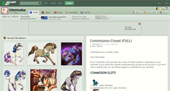Desktop Screenshot of kittehkatbar.deviantart.com