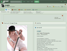 Tablet Screenshot of jveight.deviantart.com