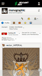 Mobile Screenshot of monographic.deviantart.com