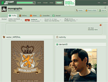 Tablet Screenshot of monographic.deviantart.com