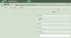 Desktop Screenshot of krolik180.deviantart.com