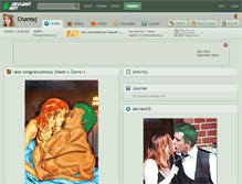 Tablet Screenshot of chantaj.deviantart.com