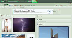 Desktop Screenshot of aliencg.deviantart.com