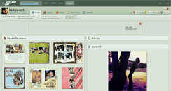 Desktop Screenshot of kinkysweet.deviantart.com