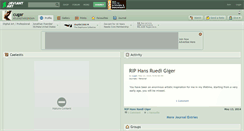 Desktop Screenshot of cugar.deviantart.com