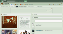 Desktop Screenshot of darkinja125.deviantart.com