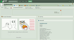 Desktop Screenshot of iamdestrected.deviantart.com
