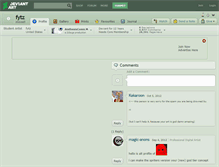 Tablet Screenshot of fytz.deviantart.com