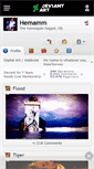 Mobile Screenshot of hemamm.deviantart.com