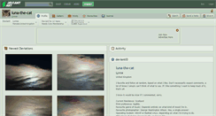 Desktop Screenshot of luna-the-cat.deviantart.com