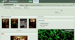 Desktop Screenshot of dollmakerhouse.deviantart.com