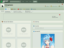 Tablet Screenshot of lintanghaseo.deviantart.com