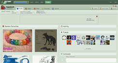 Desktop Screenshot of kazekoh.deviantart.com