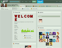 Tablet Screenshot of anne-maria-fc.deviantart.com