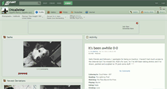 Desktop Screenshot of chicadelmar.deviantart.com