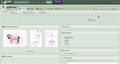 Desktop Screenshot of misshorsey.deviantart.com
